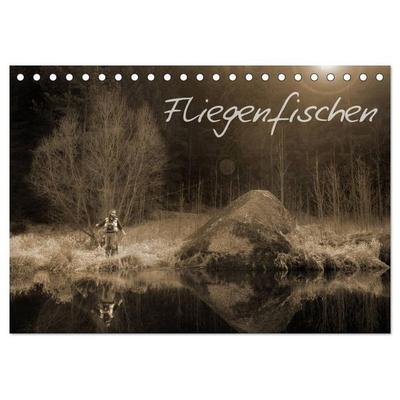 Fliegenfischen (Tischkalender 2026 DIN A5 quer), CALVENDO Monatskalender