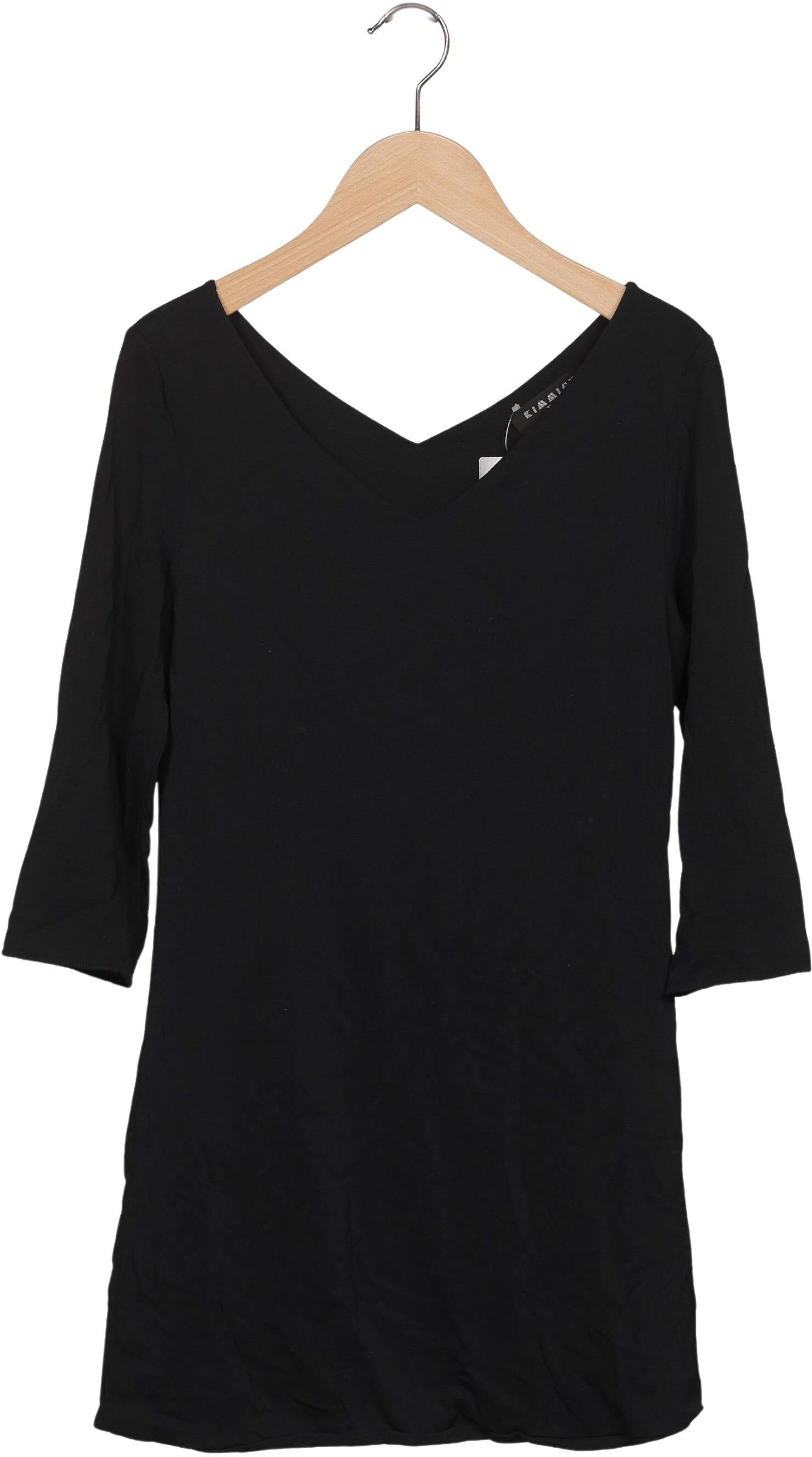 Kimmich Trikot Damen Langarmshirt, Schwarz, Gr. S, Elasthan / Viskose / Synthetik - Second Hand