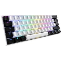 SKILLER SGK50 S4, Gaming-Tastatur weiß/schwarz, DE-Layout, Kailh Red