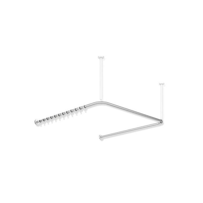 Hewi System 900 Vorhangstange 900.34.30SXA Edelstahl matt geschliffen, d= 25mm, A1/A2/A3 variabel