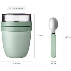 Mepal Lunchpot, Lunchbox, Rosa