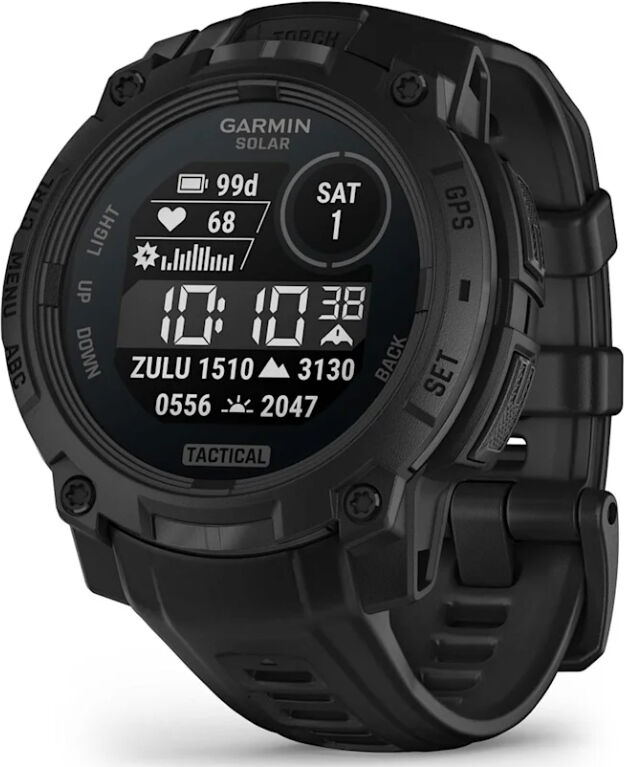 Garmin Instinct® 3 45mm solaire tactique noir