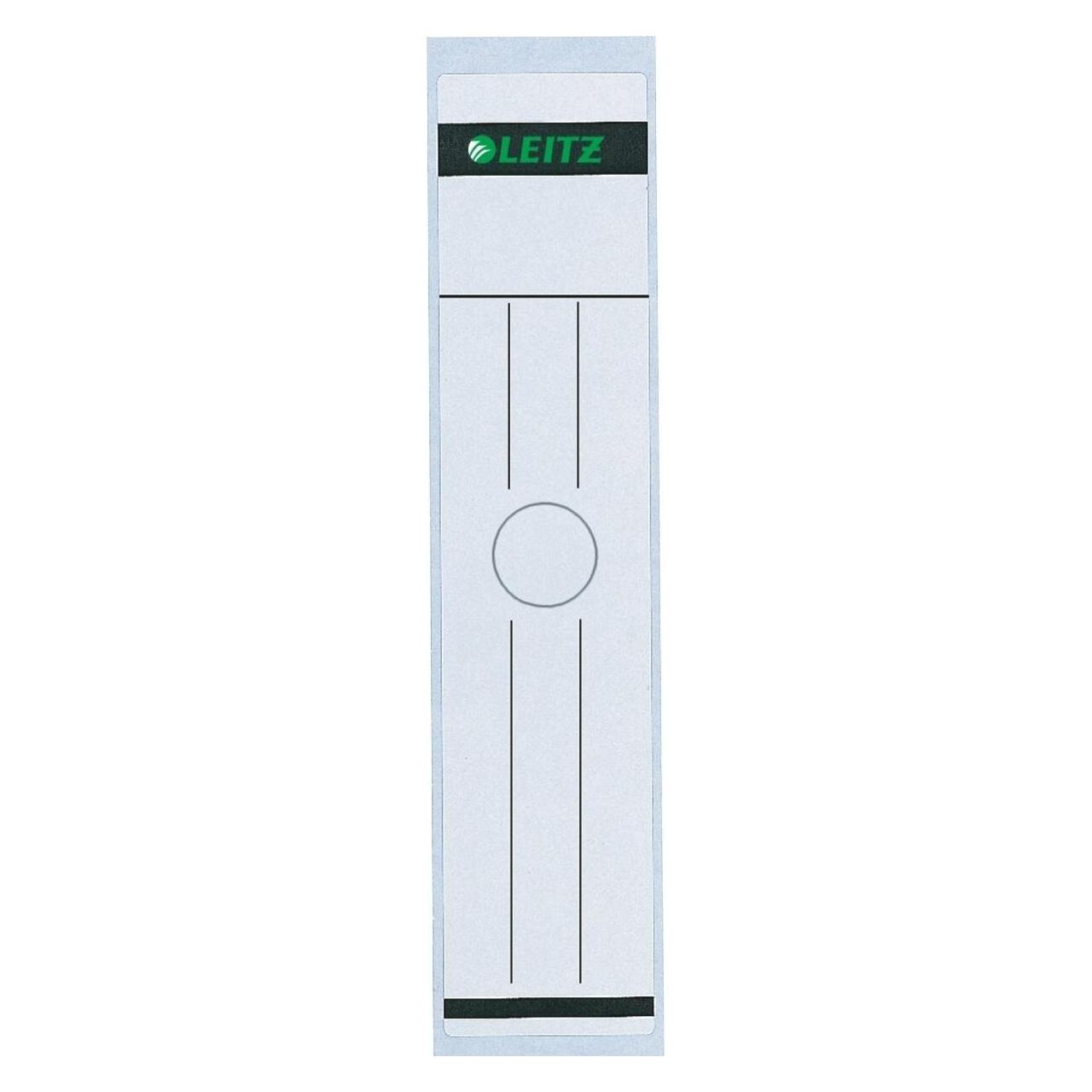 Leitz Ordnerrücken-Etikett für Hängeordner, 61 x 279 mm lang, breit, grau, passend für Hängeor (6093-00-85)