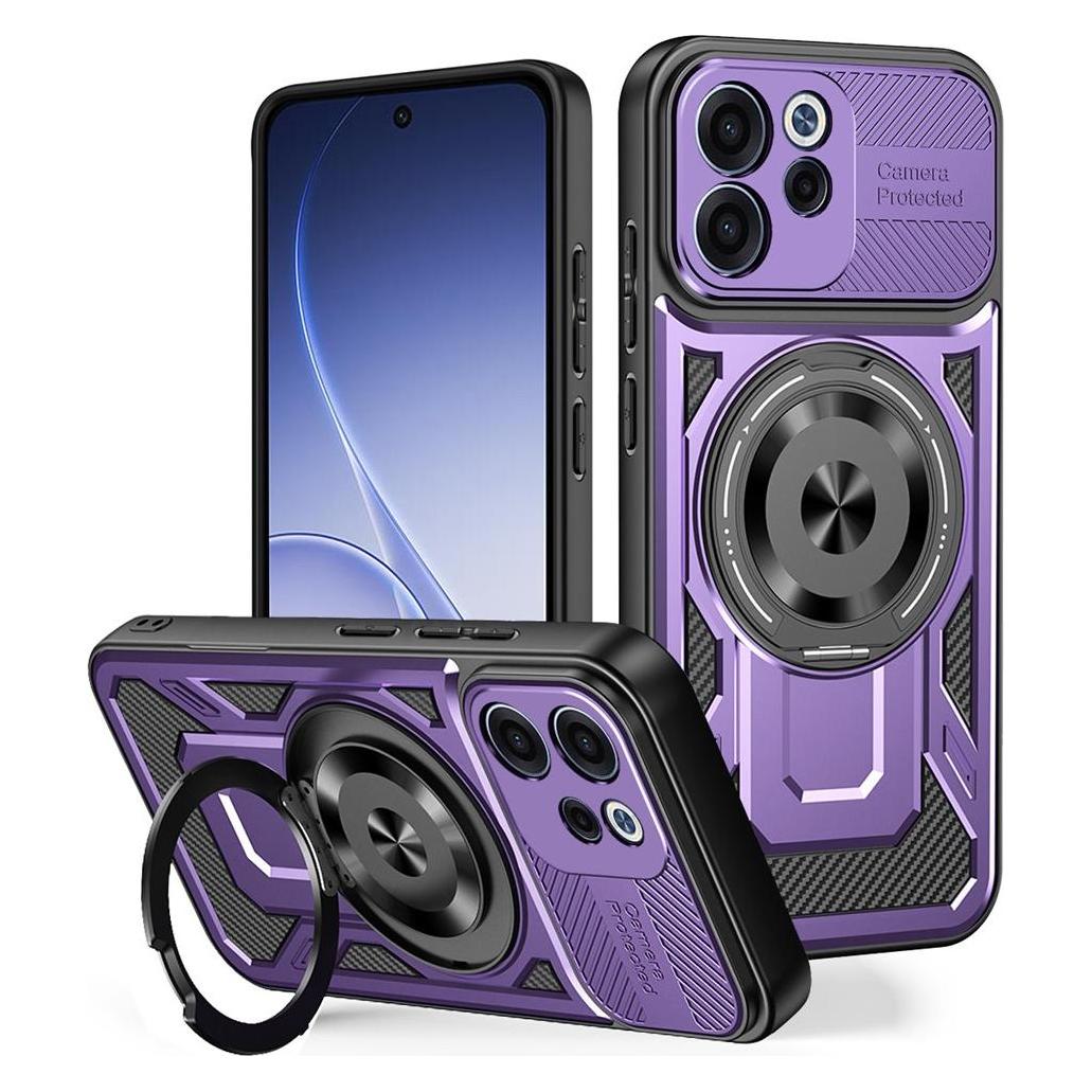 Techsuit - RuggedCam - Oppo Reno15 F - Purple (Oppo Reno 15) (70039929)