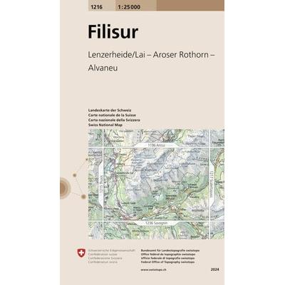 1216 Filisur, Sonstige von , Swisstopo, 978-3-302-01216-2
