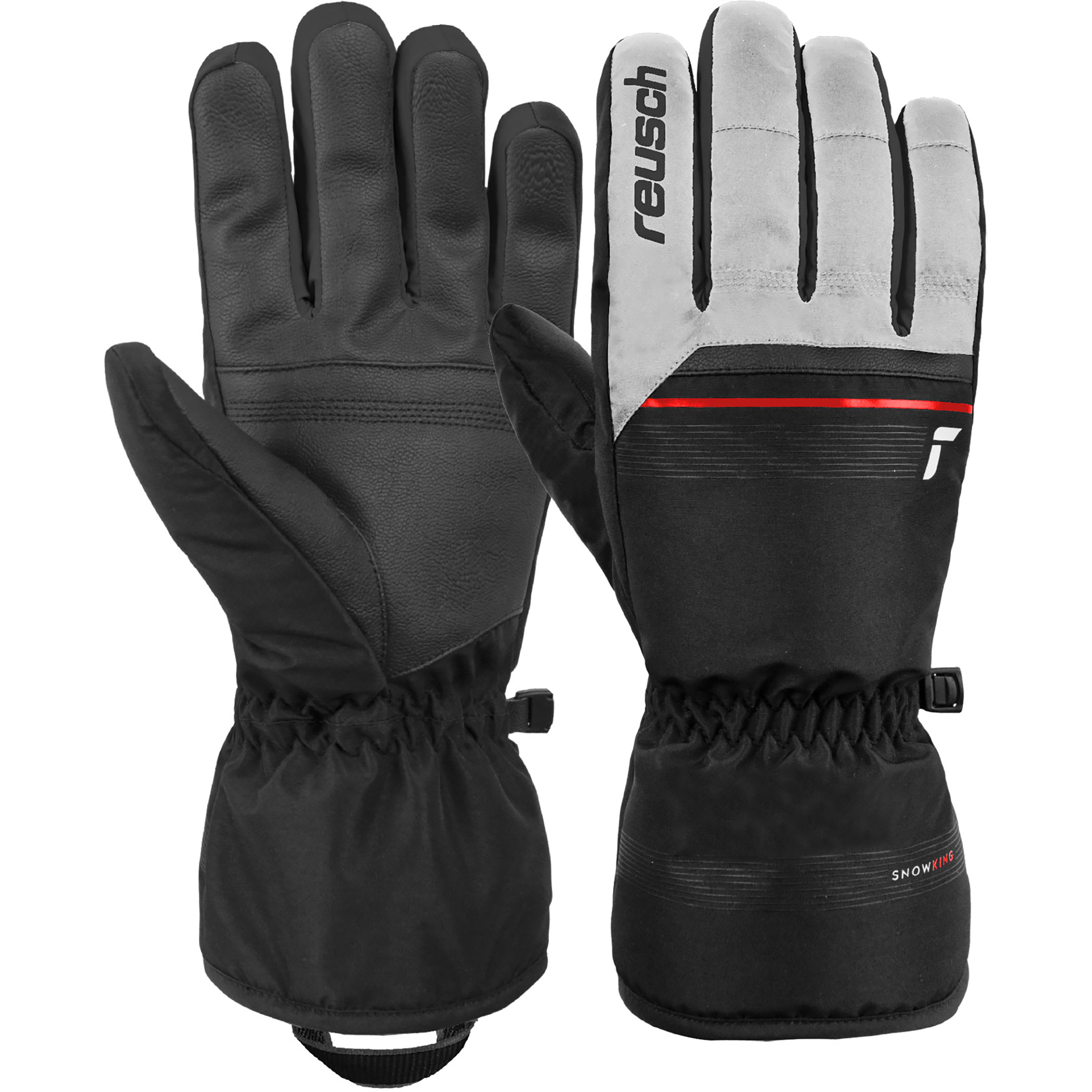 Reusch Snow King Skihandschuhe weiss Größe 8 Skifahren Isolierend