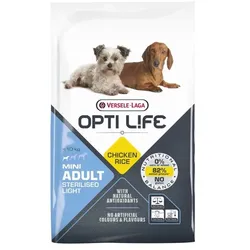 VERSELE-LAGA Opti Life Adult Light Mini 7,5kg - mit Huhn - für kleine Rassen