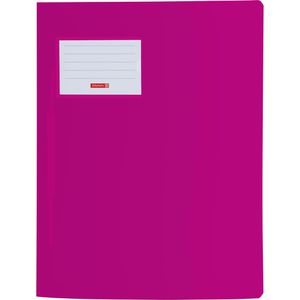 Brunnen Schnellhefter FACT! 102015026, A4, pink, aus PP, Vorderdeckel farbig