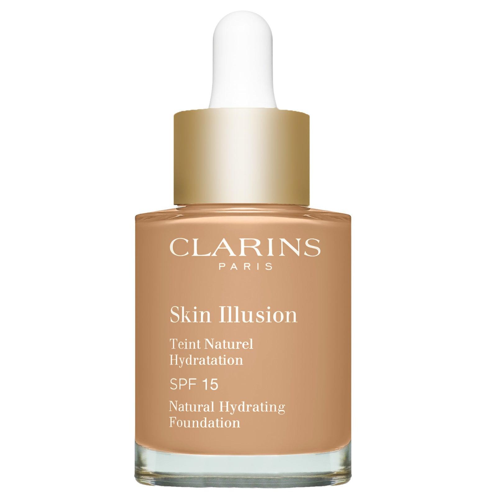 Clarins Skin Illusion Natürliche Hydratisierende Foundation SPF15, 111N Auburn, 30ml