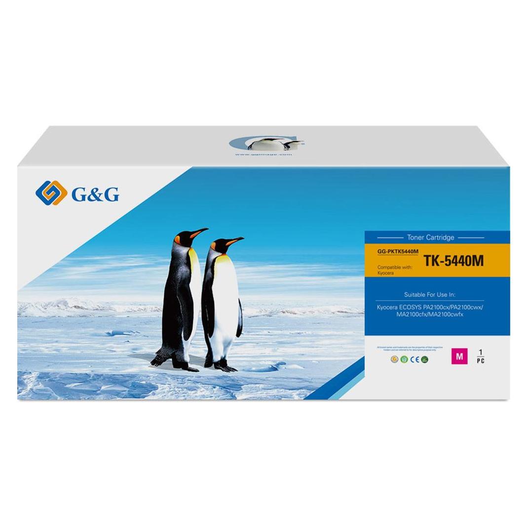 G & G TK5440 Huismerk Toner Alternatief voor Kyocera TK-5440M Magenta Hoge capaciteit (M) (20450)