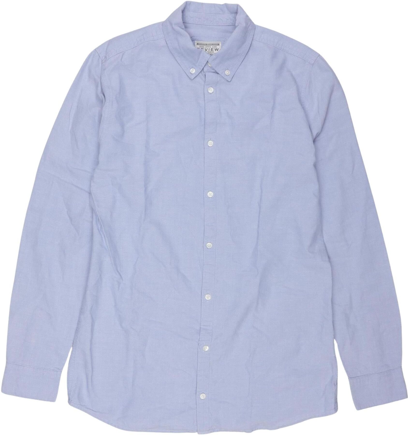 Review Jungen Hemd, Hellblau, Gr. EU 176, Baumwolle - Second Hand