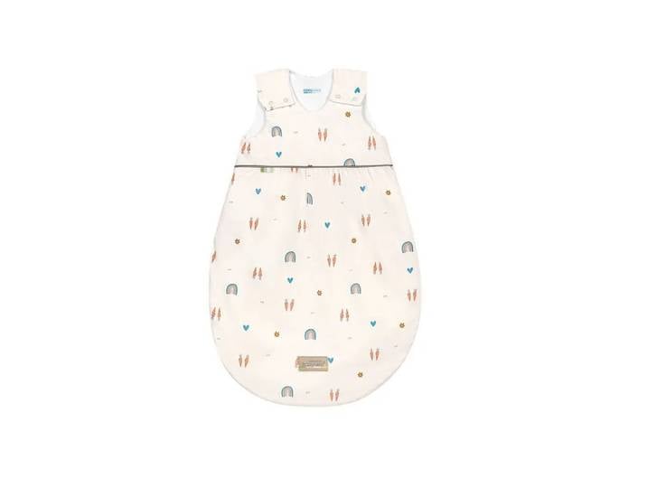 Odenwälder Babyschlafsack timmi cool Jersey-Schlafsack Gr. 110, Rainbow ecru