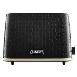 Sencor STS 7201BK schwarz / Toaster / 930W / 2 Schlitze, Toaster, Schwarz
