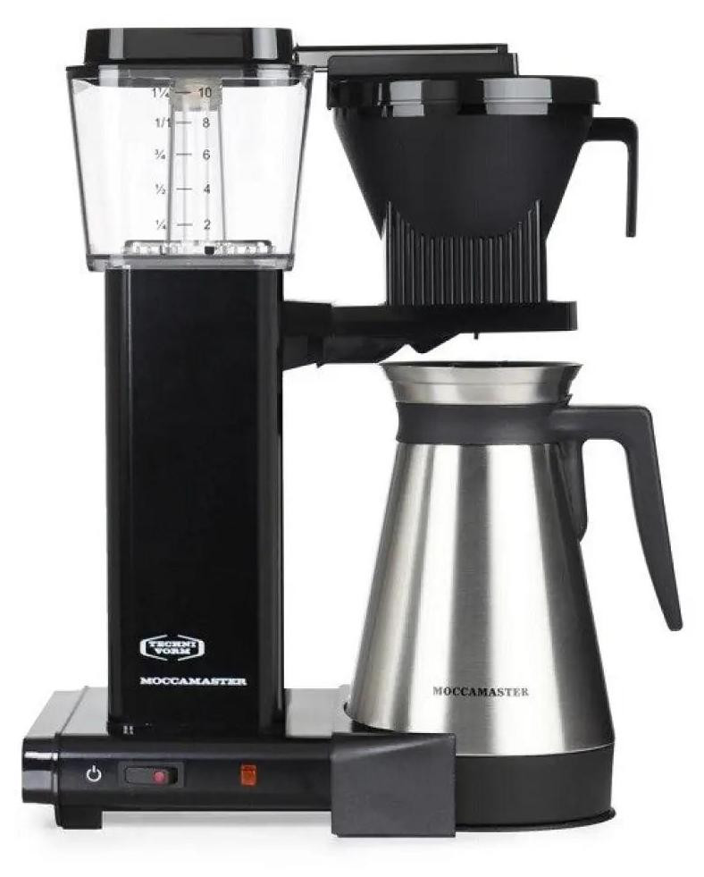 Moccamaster KBGT koffiemachine met thermoskan, zwart, 1,25 liter