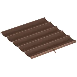 ERSATZDACH mit Regenabflusslöchern aus Polyester Kaffee
