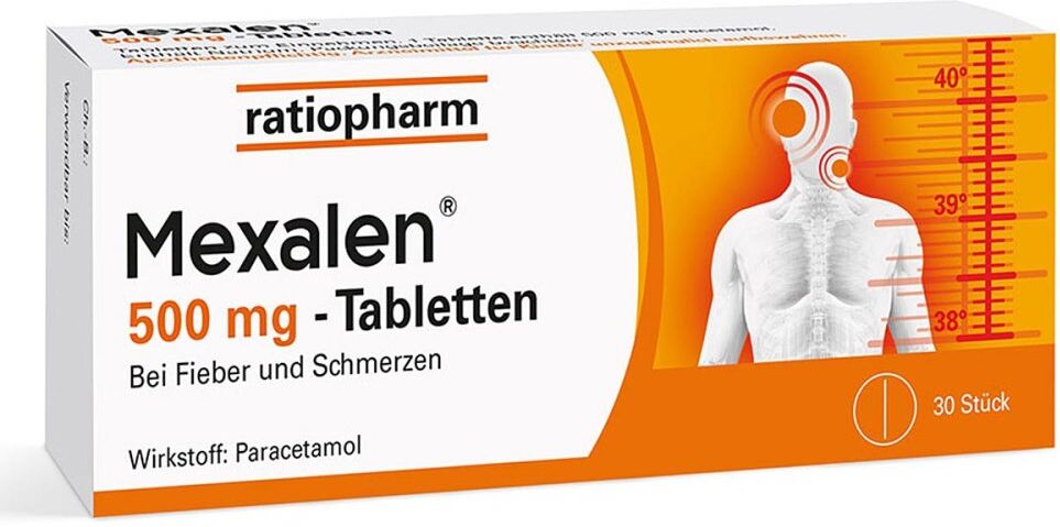 Mexalen 500 mg Tabletten