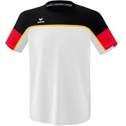 Erima Change by erima T-Shirt Kinder - weiß/schwarz/rot - 128