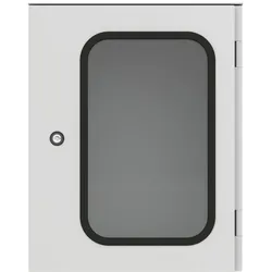 Striebel & John AR054T33 Schrank mit Fenster 515x415x230 ARIA, Doppelbart 3mm, 3-Punktschließung 4TBA831129C0100