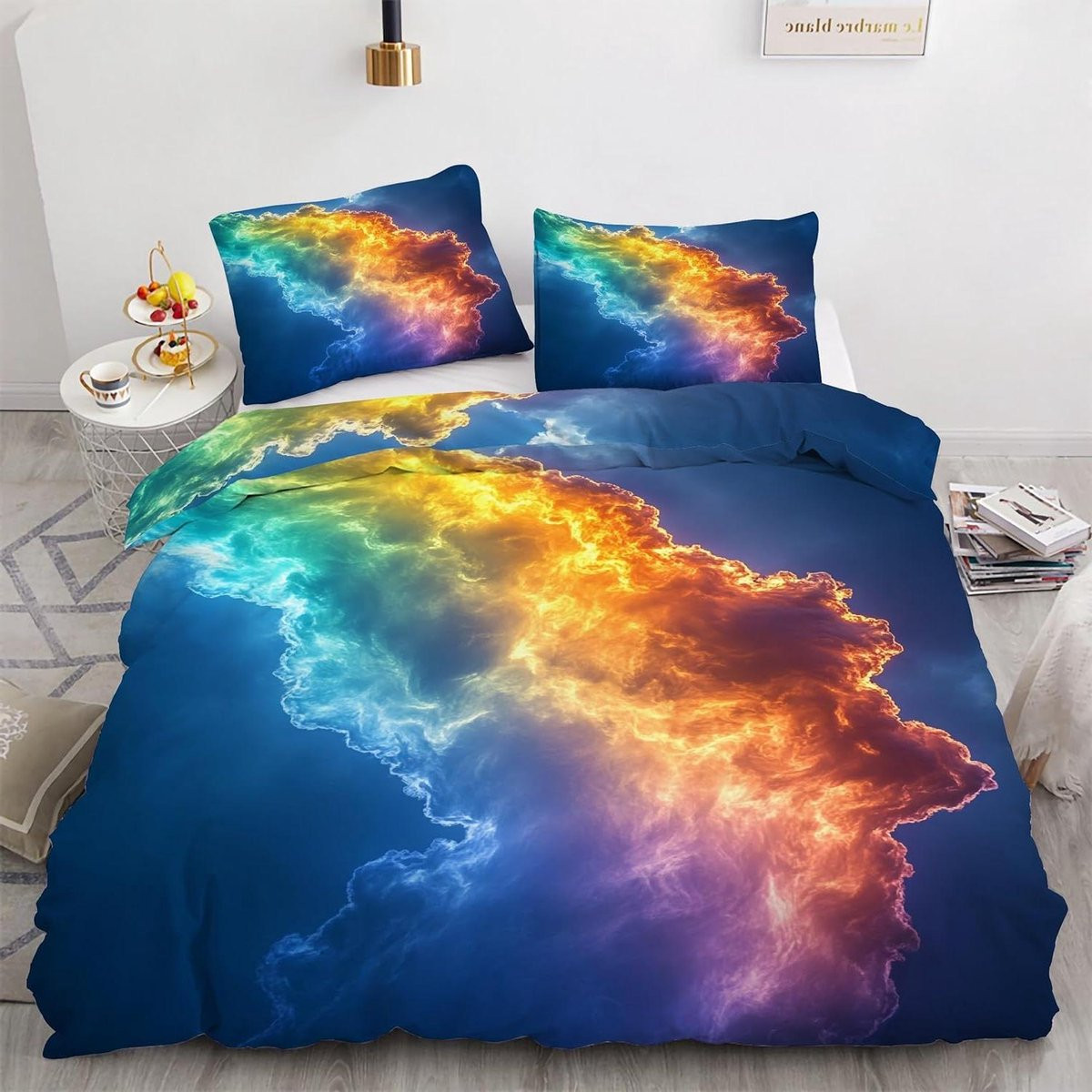 Dekbedovertrek Set Wolken - Zachte Microvezel - 200 x 200 cm