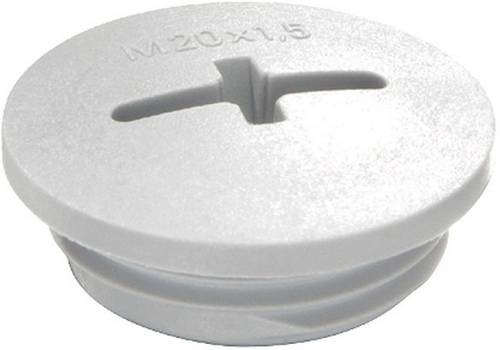 Wiska 10064666 EVSF 12 RAL 7035 Verschlussschraube M12 Polyamid Lichtgrau (RAL 7035)