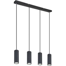 Hängeleuchte ROBBY (LBH 65x6x120 cm) - schwarz - LBH 65x6x120 cm