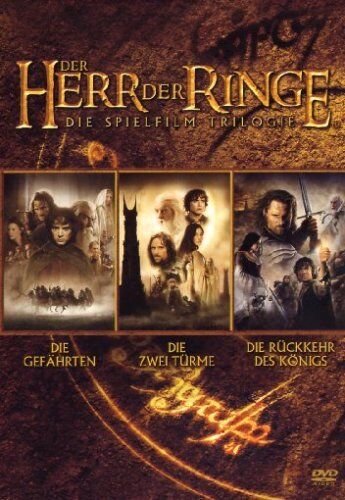 Peter Jackson - Der Herr der Ringe - Die Spielfilm Trilogie [3 DVDs] - Preis vom 13.10.2026 11:25:28 h