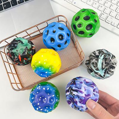 Modern Mode Marketplace Galaxy Moon Sensory Fidget Ball For Stress Relief And Play Galaxy Moon Sensory Fidget Ball For Stress Relief And Play