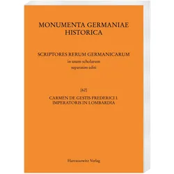 Carmen de gestis Frederici I. imperator, Fachbücher von Irene Schmale-Ott