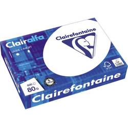 Clairefontaine Clairalfa 1979C Universal Druckerpapier DIN A4 80 g/m² 500 Blatt Weiß