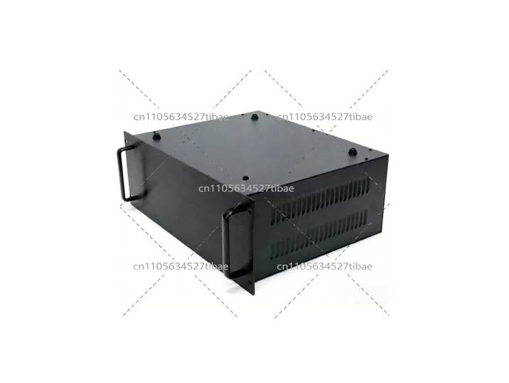 Châssis standard 4U de 19 pouces, boîtier enfichable 4U de type rack, châssis de contrôle industriel en tôle