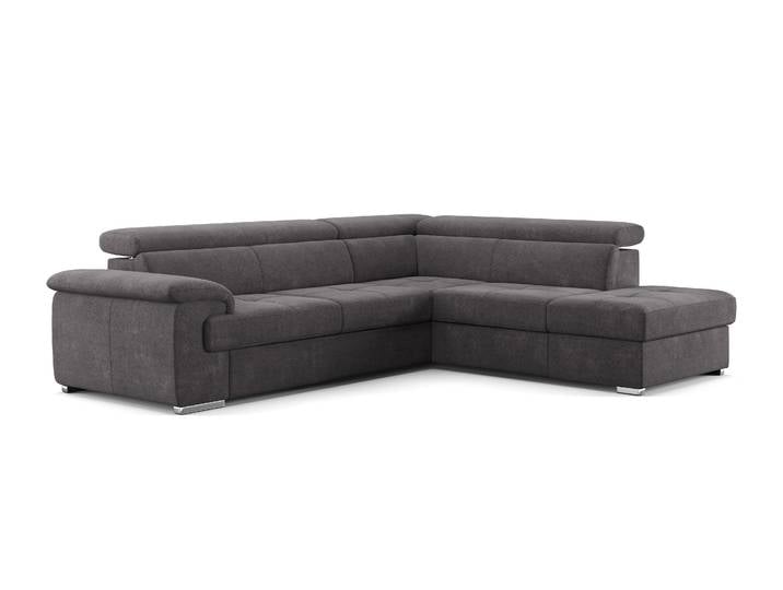 Ecksofa CORSA Stoff grau