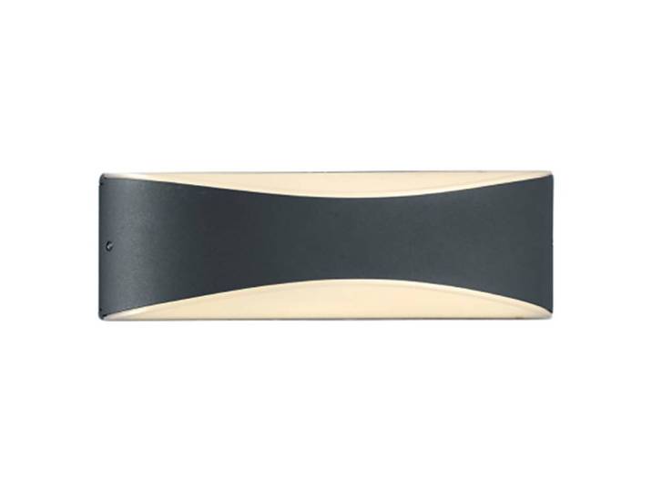 Applique murale extérieure LED Konda 23 x 7 x 6cm Noir