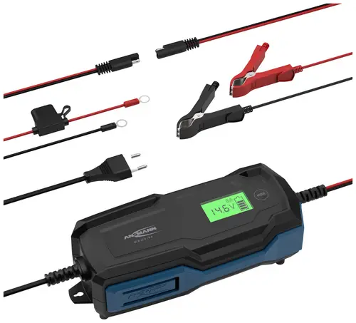 Ansmann BC 6-12V / 6A 1001-0145 Kfz-Ladegerät, Werkstattladegerät, Batterieüberwachung, Kfz-Batterietester 6 V, 12V 6A