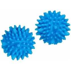 4x Wenko Trocknerbälle, Zubehör Bügeln + Wäschepflege, Blau