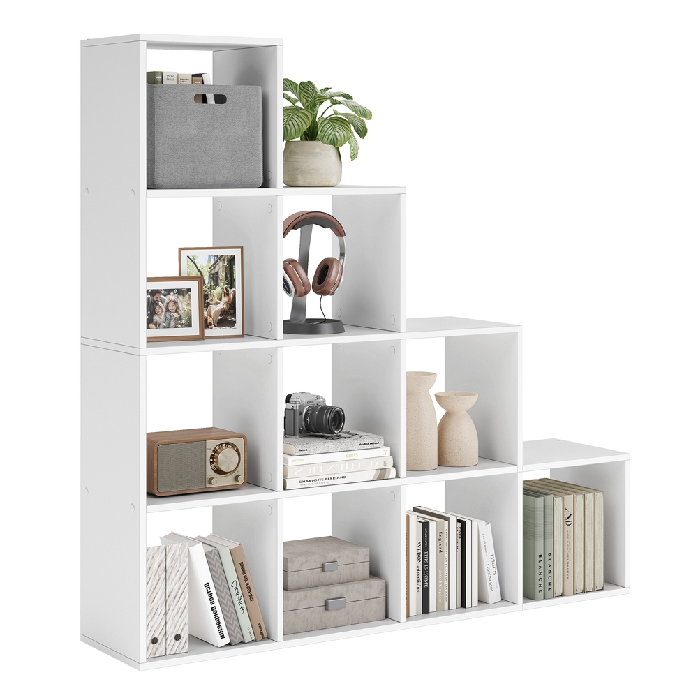 VASAGLE Bücherregal Weiß B34LBC10WTV1