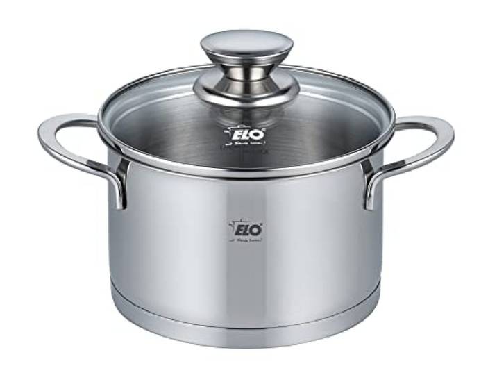ELO Fleischtopf Galant 16 cm, Edelstahl 18/10 - Induktion, Literskala