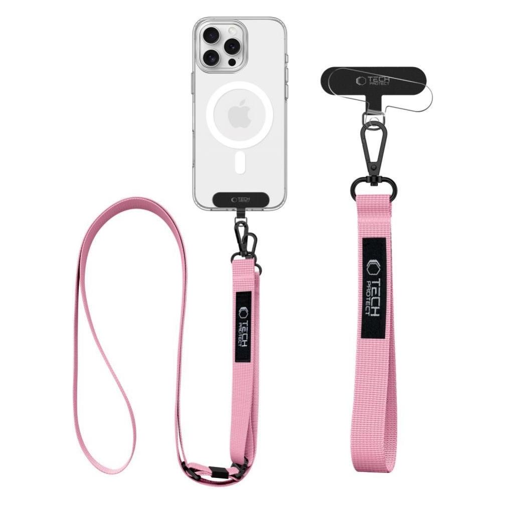 Tech-Protect C65 Rope Crossbody Leash - Pink (26610-0)