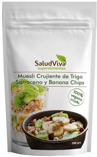 Salud Viva Muesli Cruji Trigo sarraceno Banana chip 300 gr
