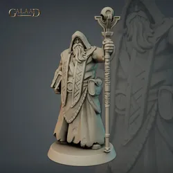 Old Wizard von Galaad Miniatures aus December Knight Specter Wizard Princess