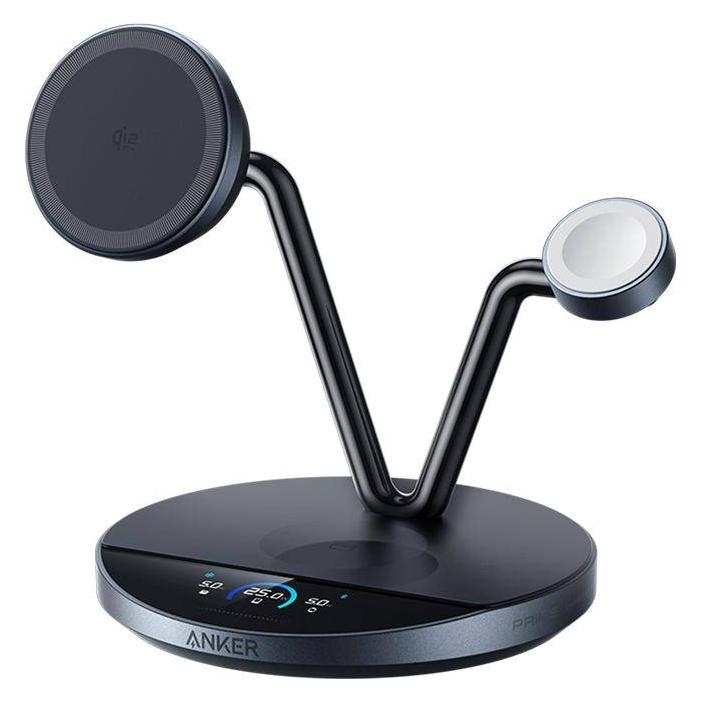 Anker Prime 3-in-1 Wireless Charging Station (25 W) (B25X7G11)