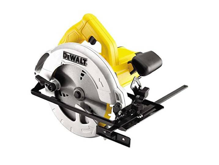 DeWalt DWE550-QS Scies Circulaires 750 W Jaune/Noir/Gris 15\,9 cm