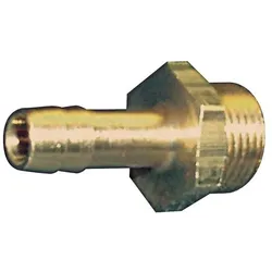 EWO, Schlauchanschluss + Schlauchverbinder, Gewindetülle Messing Aussengewinde G 1/4 ′′ LW 6