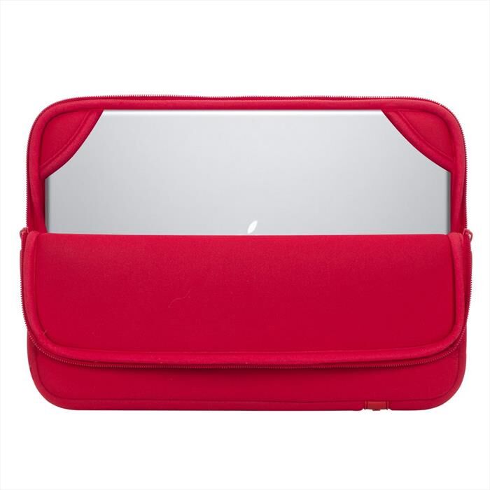 RIVACASE 5123 Custodia Per Macbook 13"-rosso