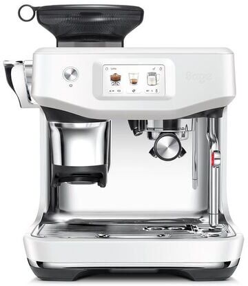 Sage Siebträgermaschine - Barista Touch Impress Edelstahl Sea Salt - Kaltbrühfunktion - - MaxiCoffee