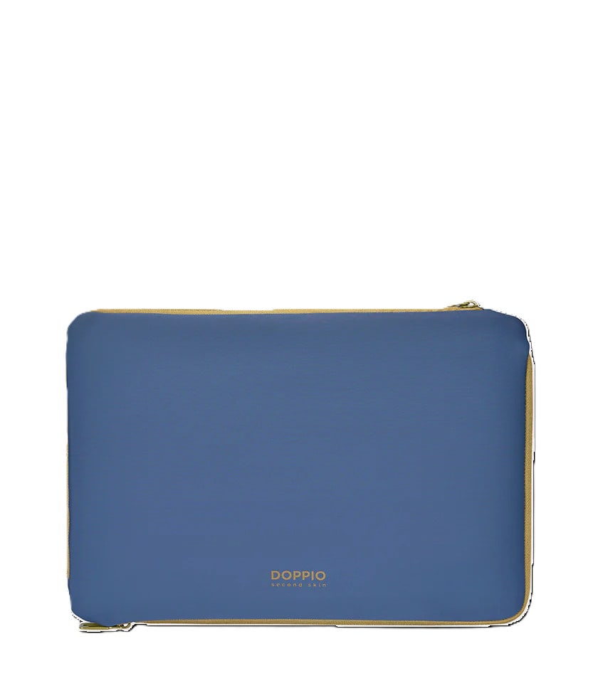 Tucano Doppio Sleeve für Lapotp 13" - 14" blau