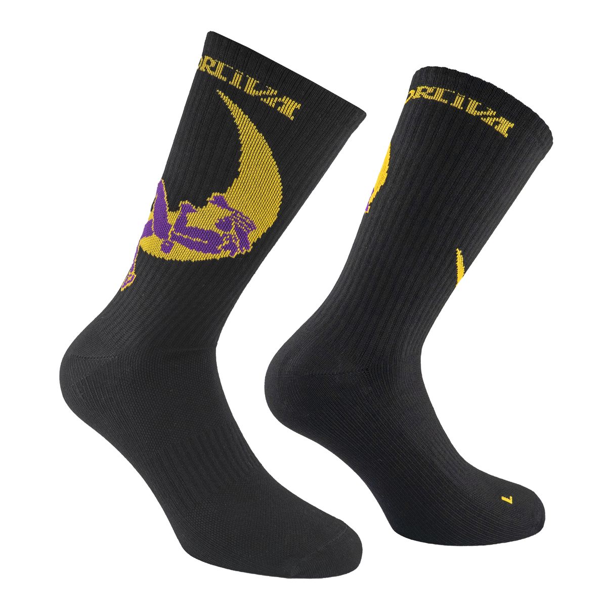 La Sportiva Climbing on The Moon Socks black/yellow (K00Y00) L ZZCS003K00Y00L
