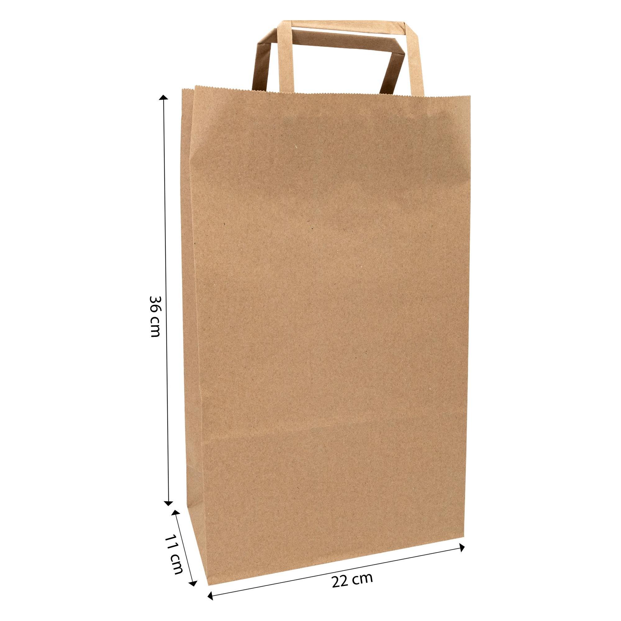 Idena Papiertüte 22x11x36cm FSC-Rec (37528639)