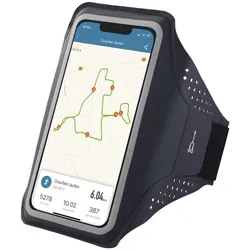 Hama Finest Sports, Smartphone Sportarmband, Grau