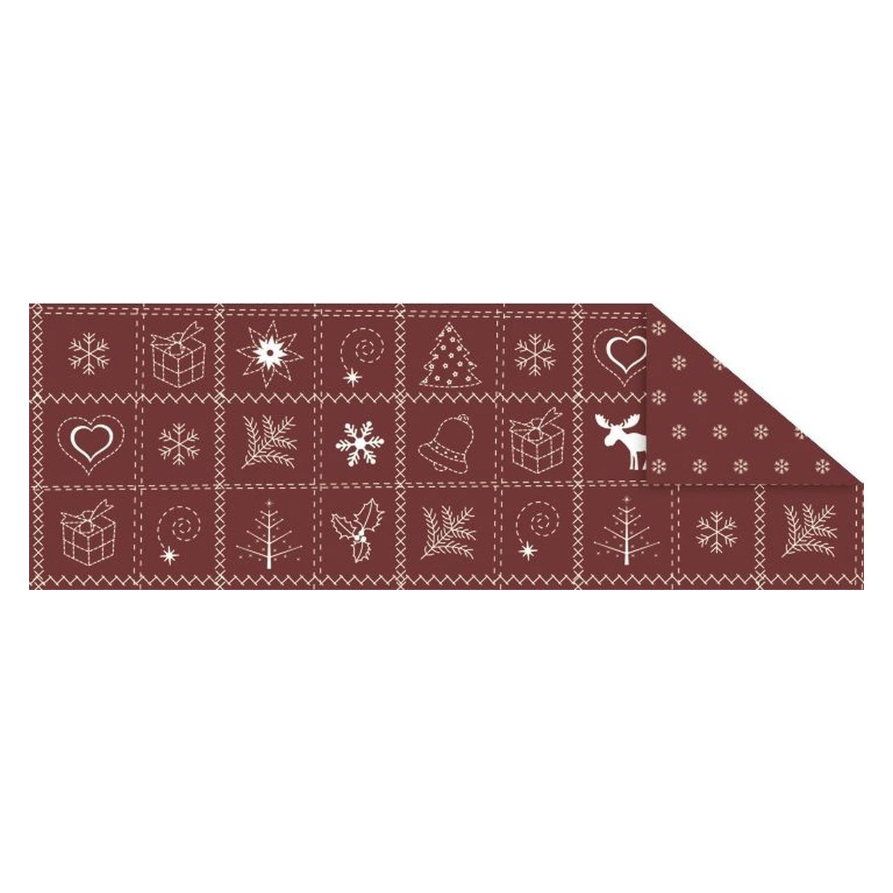 Ursus Fotokarton Country Christmas 300g/qm A4 rot (300 g/m², 1x) (13094601)