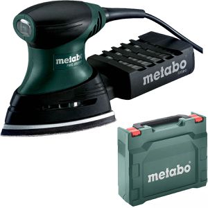 Metabo Schwingschleifer FMS 200 Intec, 200 W, 147 x 100mm, mit Klettverschluss und Koffer